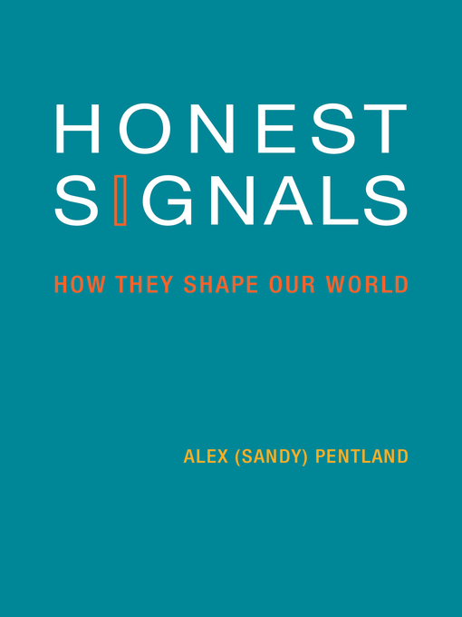 Title details for Honest Signals by Alex Pentland - Wait list